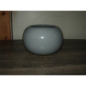 gray haeger pottery round ball shaped vase